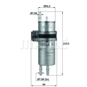 Filter za gorivo MAHLE KLH 42