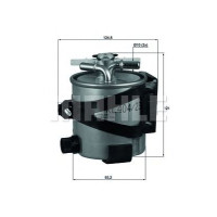 Filter goriva MAHLE KLH 44/22