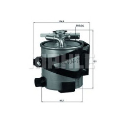 Filter za gorivo MAHLE KLH 44/22
