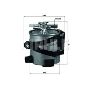 Filter za gorivo MAHLE KLH 44/22
