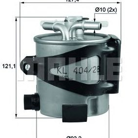 Filter za gorivo MAHLE KLH 44/25