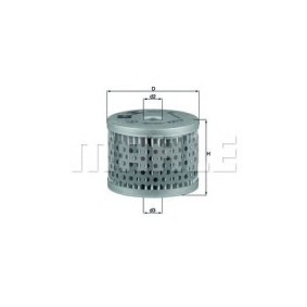 Filter za gorivo MAHLE KX 13D