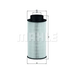 Filter za gorivo MAHLE KX 182/1D