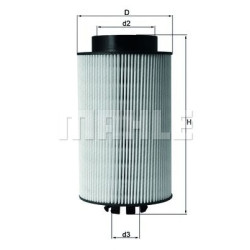 Filter za gorivo MAHLE KX 191/1D