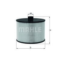 Filter goriva MAHLE KX 201D