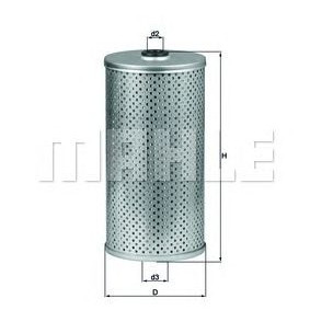 Filter goriva MAHLE KX 210D