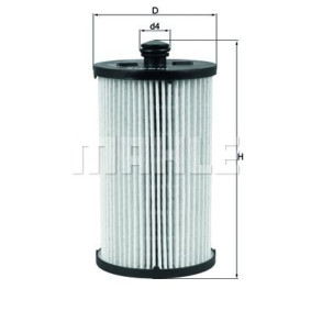 Filter za gorivo MAHLE KX 222D