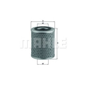 Filter za gorivo MAHLE KX 25
