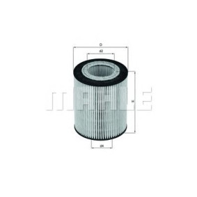 Filter za gorivo MAHLE KX 267D