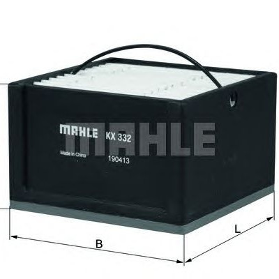 Filter goriva MAHLE KX 332