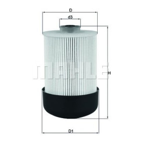 Filter za gorivo MAHLE KX 338/22D