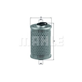 Filter za gorivo MAHLE KX 35