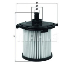 Filter za gorivo MAHLE KX 387D