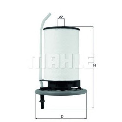 Filter za gorivo MAHLE KX 398