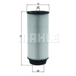 Filter za gorivo MAHLE KX 399D