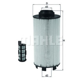 Filter za gorivo MAHLE KX 403KIT