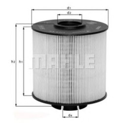 Filter za gorivo MAHLE KX 67/2D
