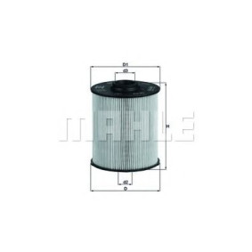 Filter za gorivo MAHLE KX 70D