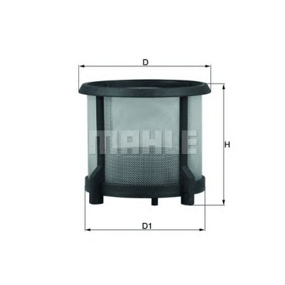 Filter za gorivo MAHLE KX 72/D1