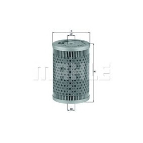 Filter za gorivo MAHLE KX 9D