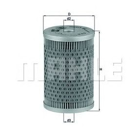 Filter goriva MAHLE KX 9D