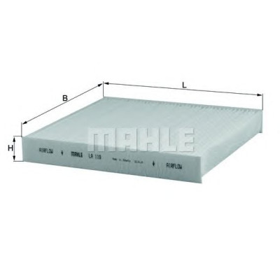 Filter klime MAHLE LA 119
