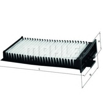 Filter klime MAHLE LA 127