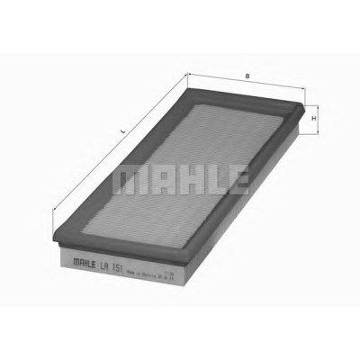 Filter klime MAHLE LA 151