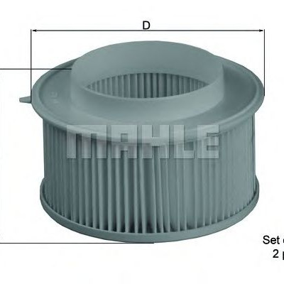 Filter klime MAHLE LA 15/S