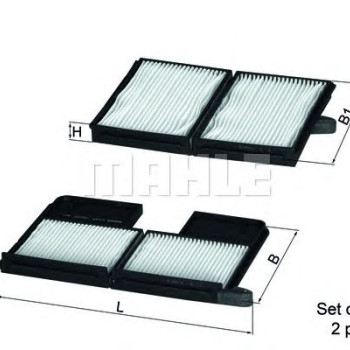 Filter klime MAHLE LA 186/S