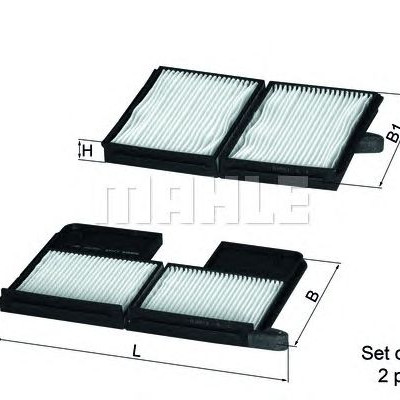 Filter klime MAHLE LA 186/S