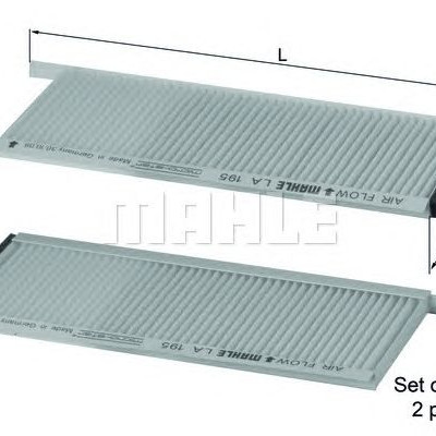 Filter klime MAHLE LA 195/S