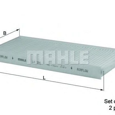 Filter klime MAHLE LA 235/S