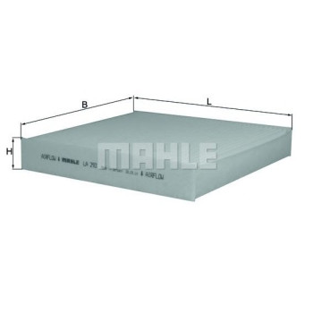 Filter klime MAHLE LA 293