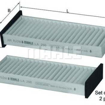 Filter klime MAHLE LA 296/S