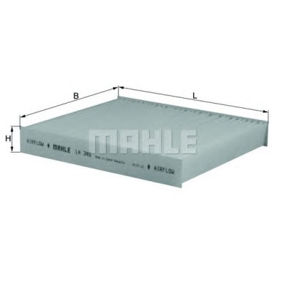 Filter klime MAHLE LA 345