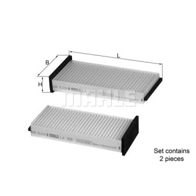Filter klime MAHLE LA 366/S