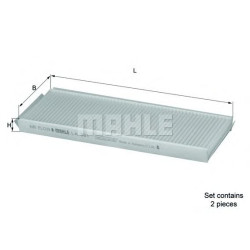 Filter klime MAHLE LA 391/S