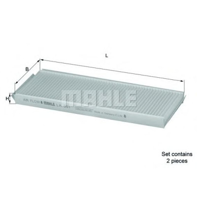 Filter klime MAHLE LA 391/S