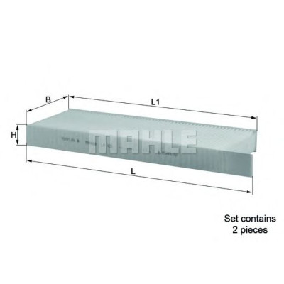 Filter klime MAHLE LA 428/S