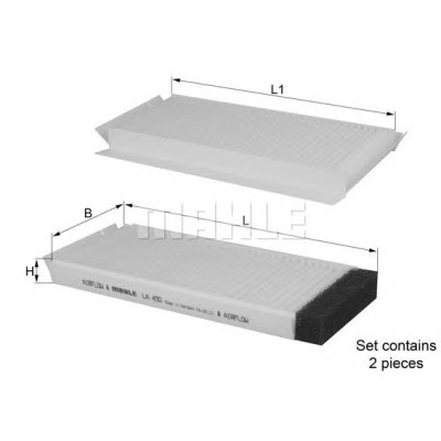 Filter klime MAHLE LA 450/S