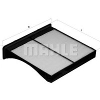 Filter klime MAHLE LA 461