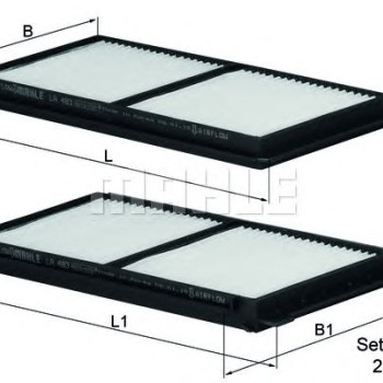 Filter klime MAHLE LA 483/S