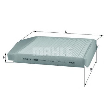 Filter klime MAHLE LA 54/1