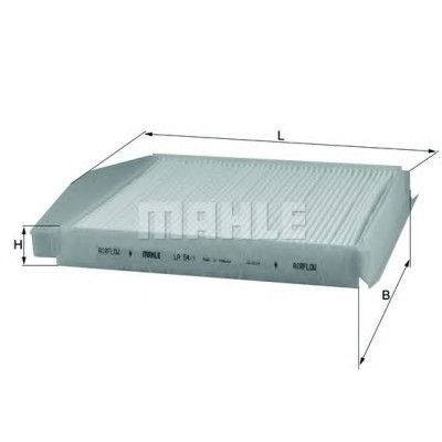 Filter klime MAHLE LA 54/1