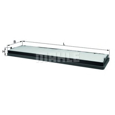 Filter klime MAHLE LA 581
