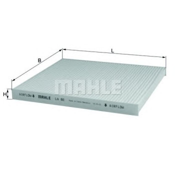 Filter klime MAHLE LA 60