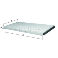 Filter klime MAHLE LA 62