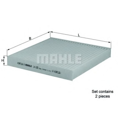 Filter klime MAHLE LA 630/S