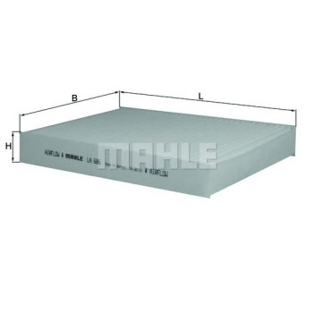 Filter klime MAHLE LA 686